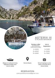 Découvrez les Calanques lors d’une Visite en Bateau