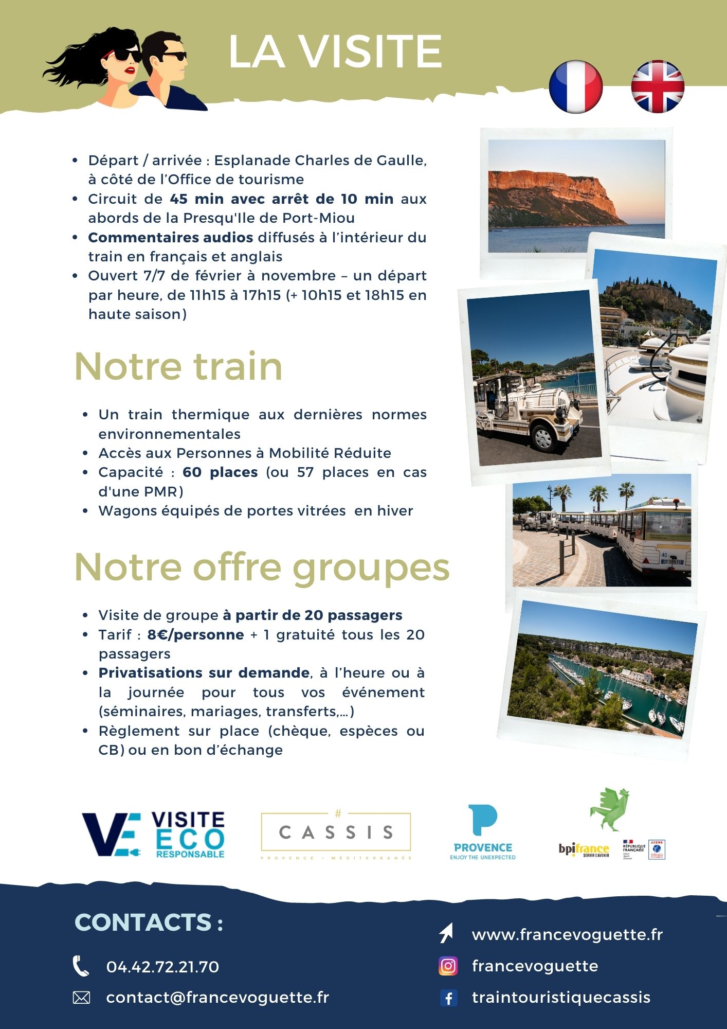 office du tourisme cassis telephone