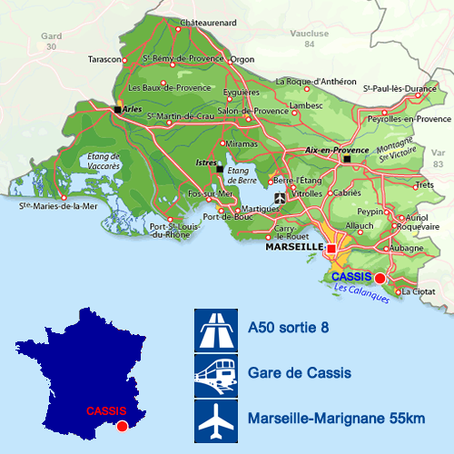 Exploration Gourmande: La Carte de Cassis Révélant les Saveurs de Provence