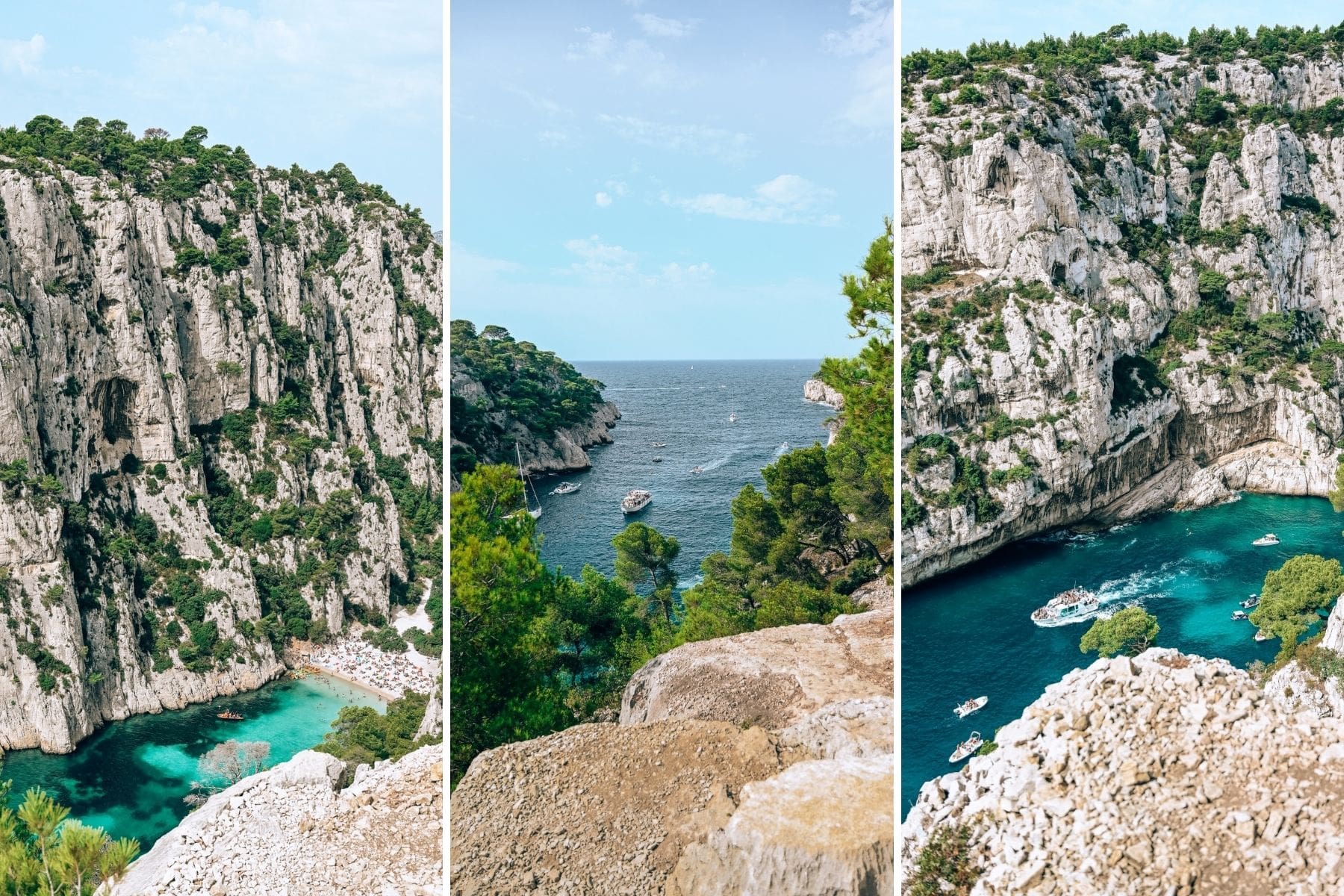 les calanques de cassis a pied