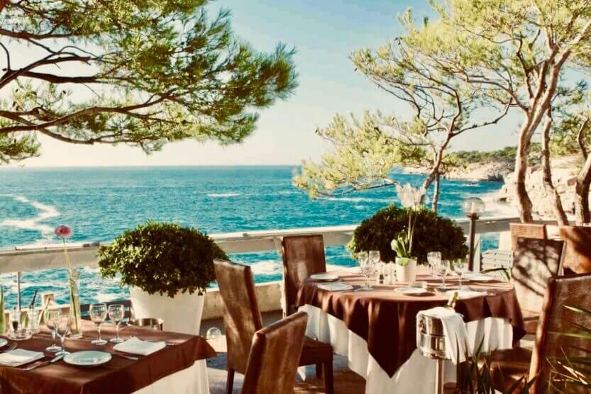 resto calanques cassis